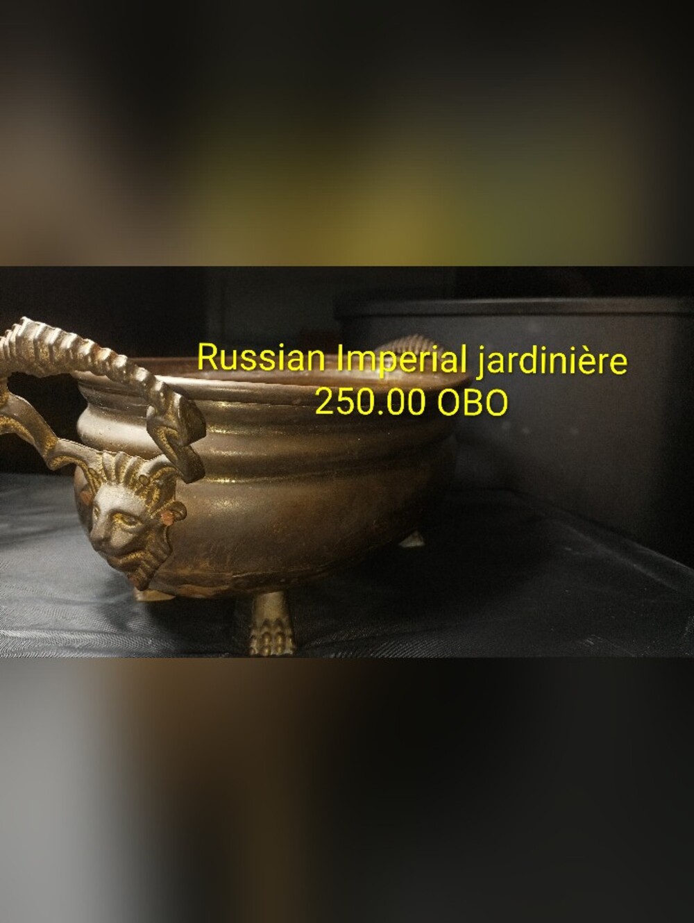 Russian Imperial jardinière